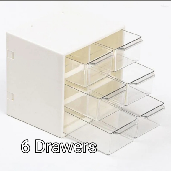 Storage Drawers Craft Jewelry Box Container - Picture 1 of 11